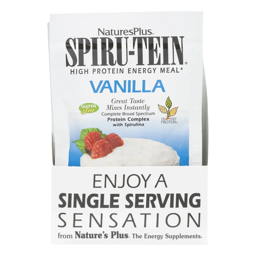 NaturesPlus Spiru-Tein Protein Shake Vanilla 480gm