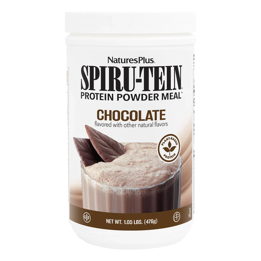 NaturesPlus Spiru-Tein Protein Shake Chocolate 476gm