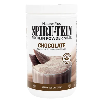 NaturesPlus Spiru-Tein Protein Shake Chocolate 476gm