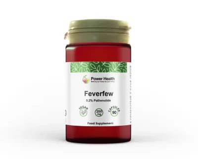 Power Health Feverfew 200mg Vcaps 90&#39;s