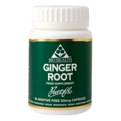 Bio-Health Ginger Root Caps 60&#39;s