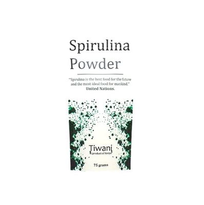 Tiwani Spirulina Powder 75gm Tiwani Spirulina Powder 75gm