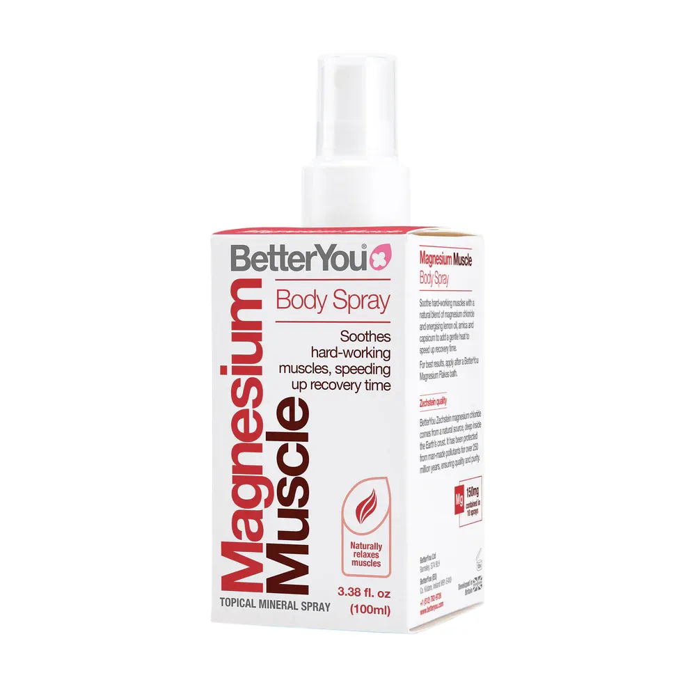BetterYou Magnesium Oil Muscle Spray 100ml