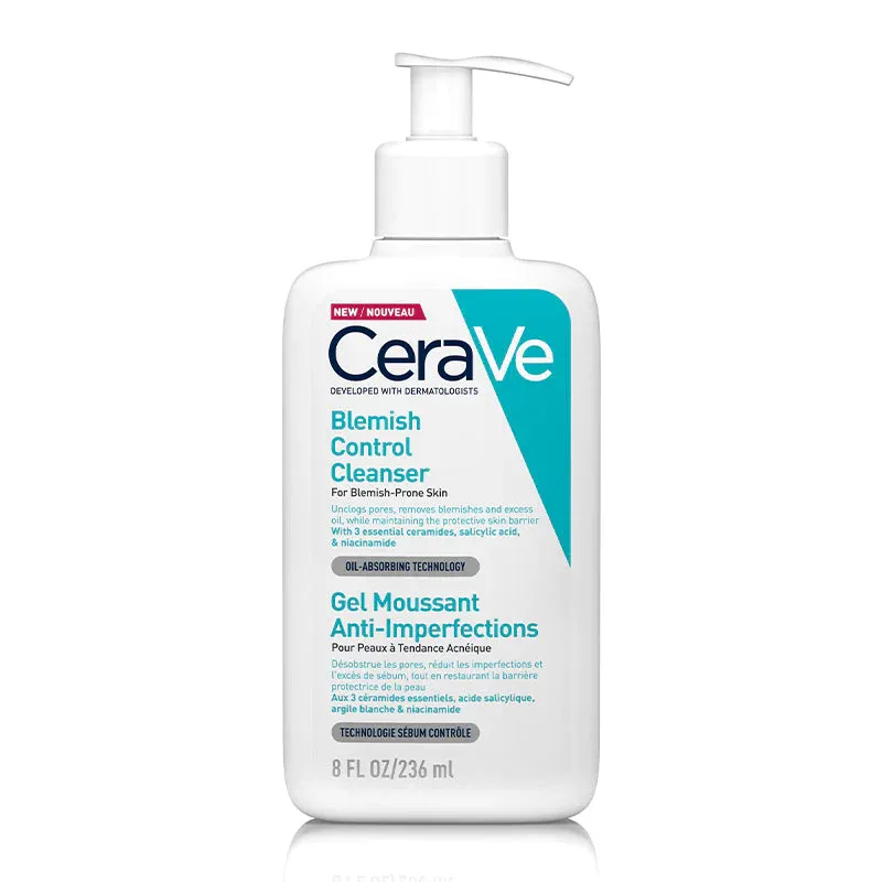 CeraVe Blemish Control Cleanser – 236ml