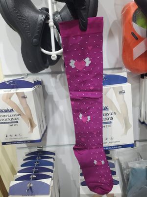 Floral Light Compression Stockings and Socks