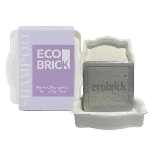 ECOBRICK Mild Acidic Shampoo Bar – Normal Hair Care – 100g