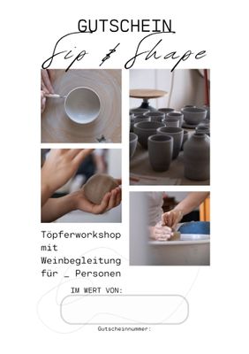 Gutschein Sip &amp; Shape