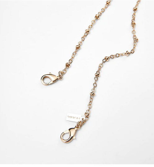 Huma Chainette chain with metal
