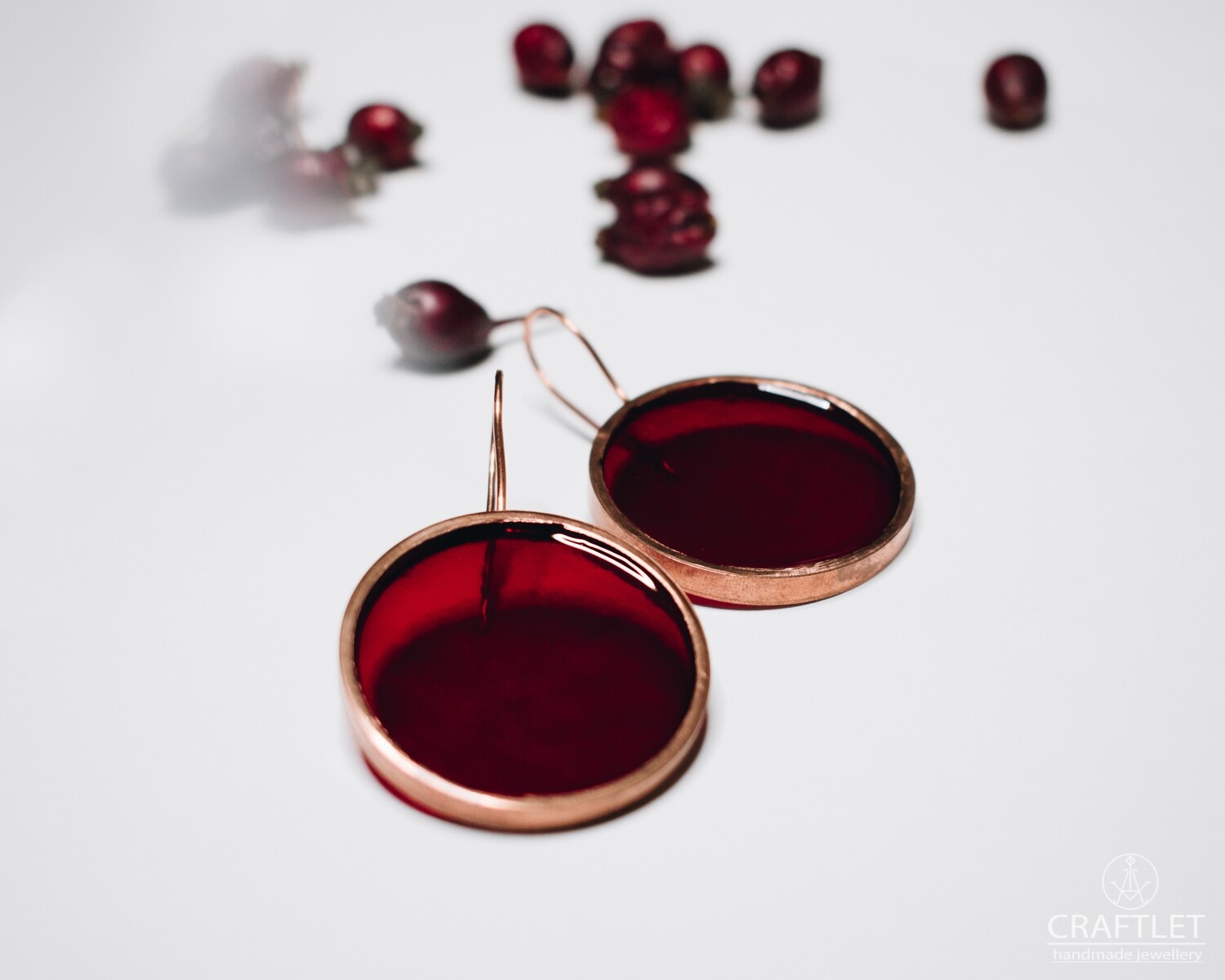 Sparkle Resin Earrings