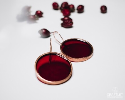 Sparkle Resin Earrings