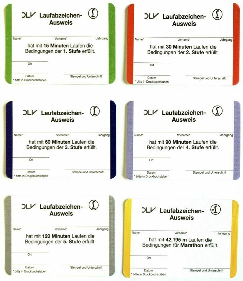 Laufausweise