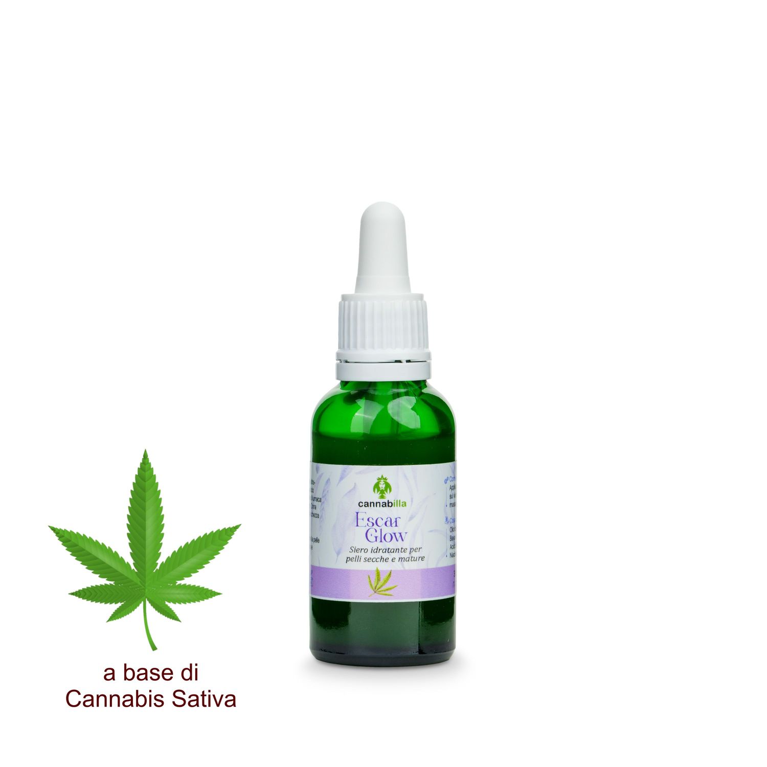 Escar Glow – Hemp Hydration Facial Serum
