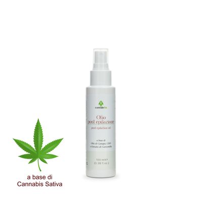 Packaging of the Cannabilla Post-Epilation Body Oil