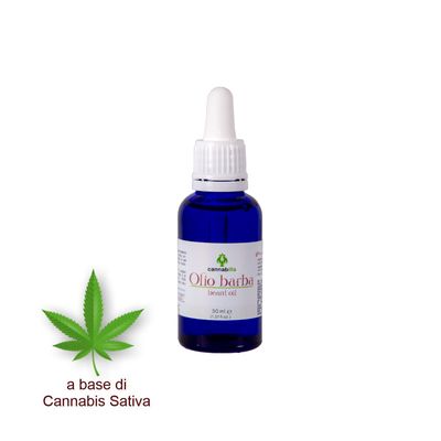 Packaging of the Cannabilla Softening Beard Oil