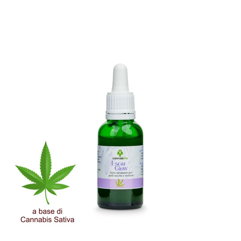 Escar Glow – Hemp Hydration Facial Serum