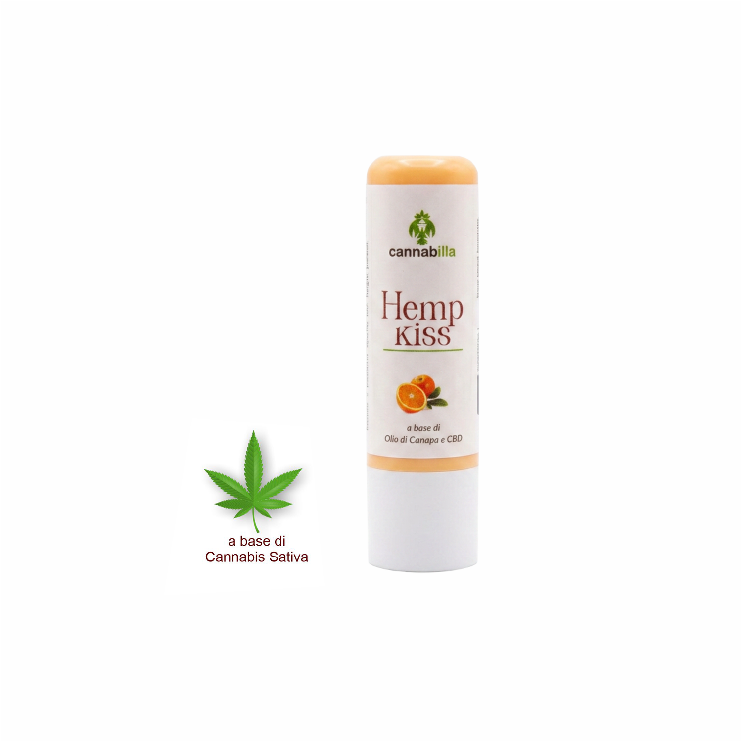 Hemp Kiss - Orange and Honey Lip Balm