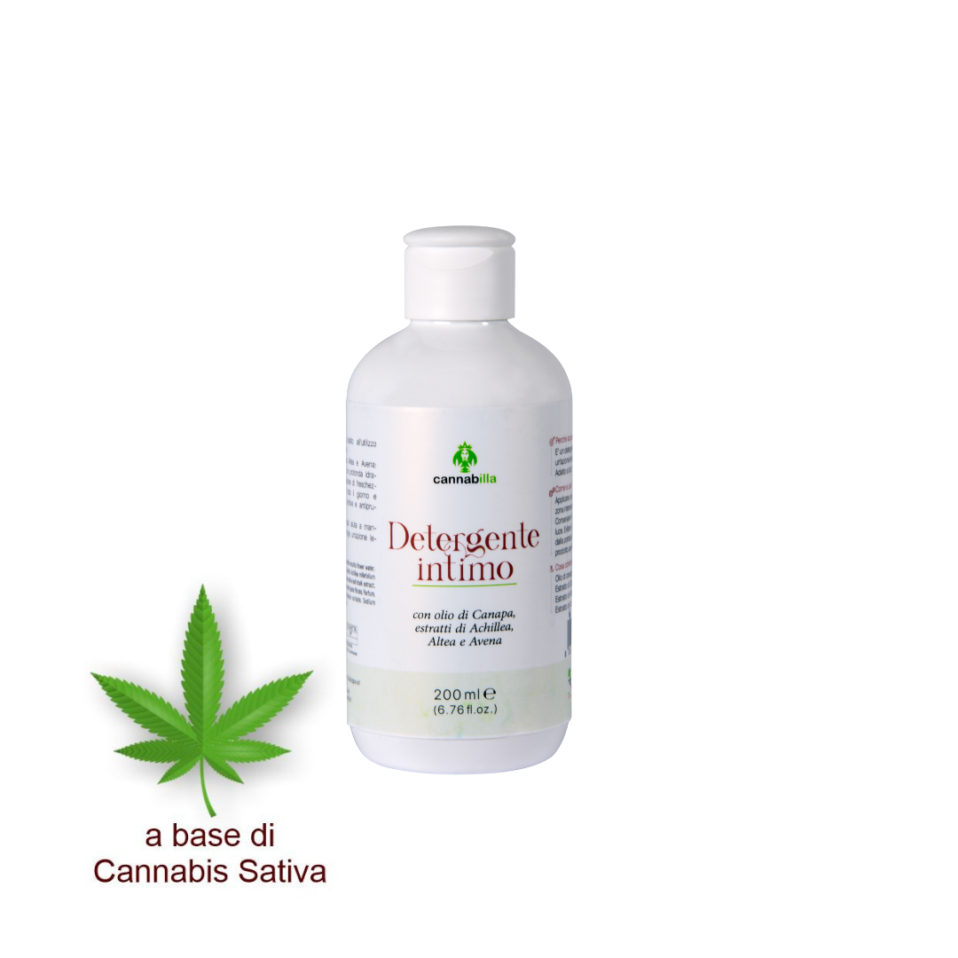 Packaging of the Cannabilla Gentle Intimate Cleanser
