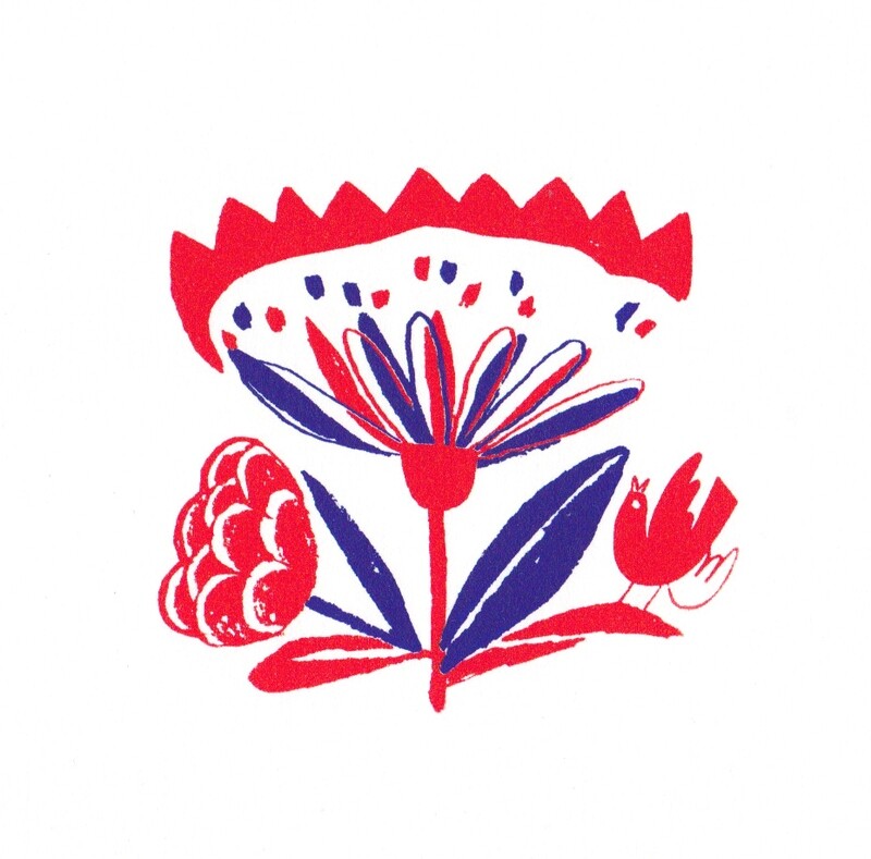 flower I (16x16cm) FREE SHIPPING
