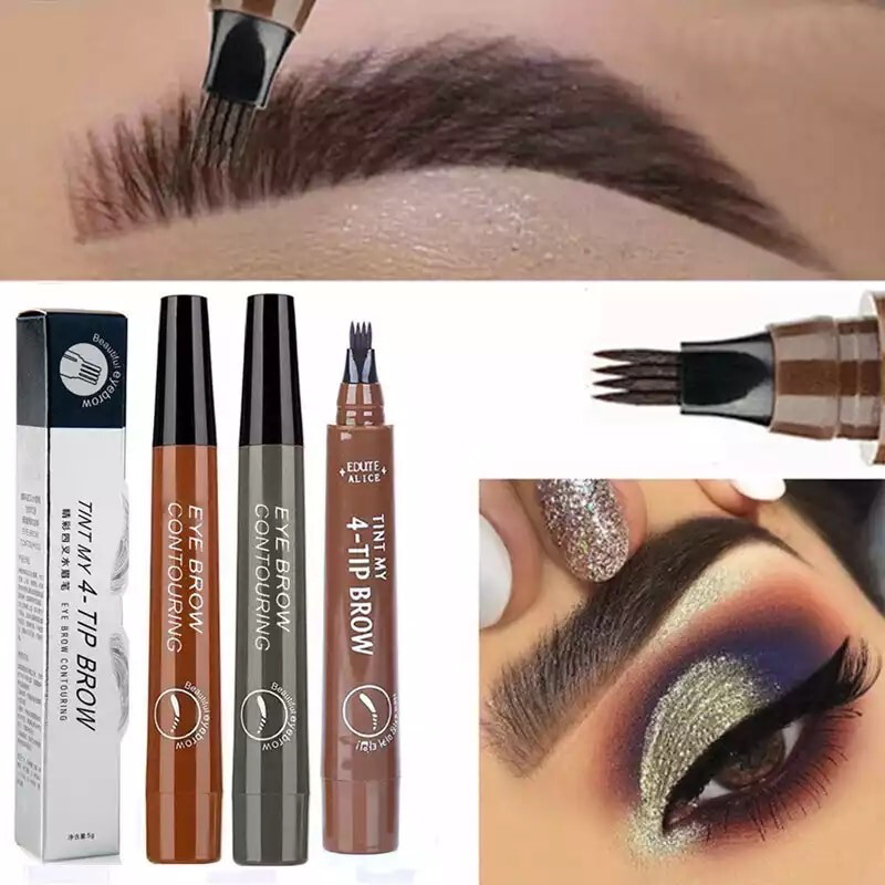 Lapiz de cejas 4 puntas 