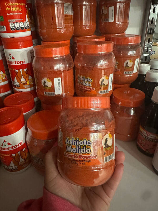 Achiote molido