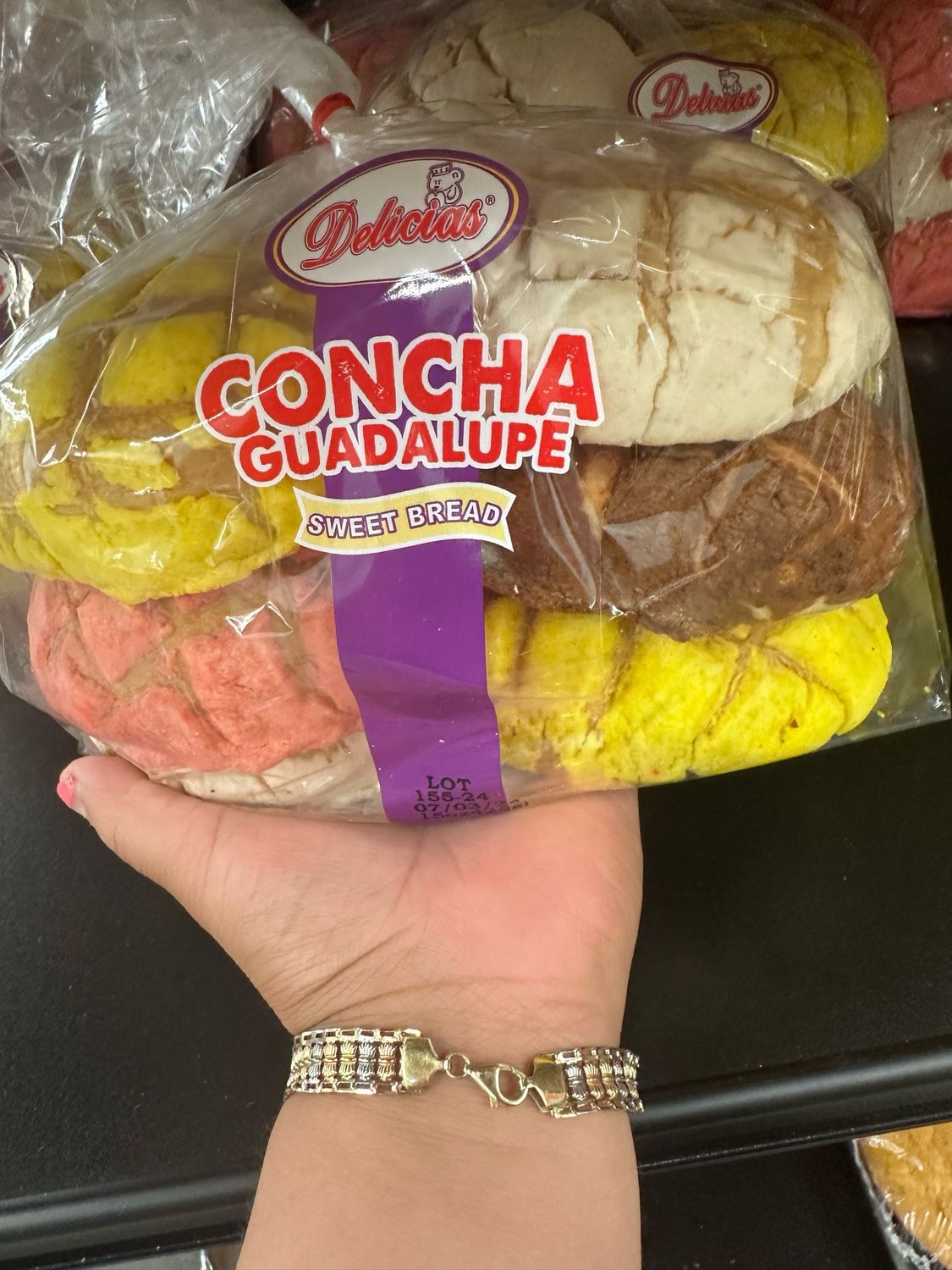 Pan concha 