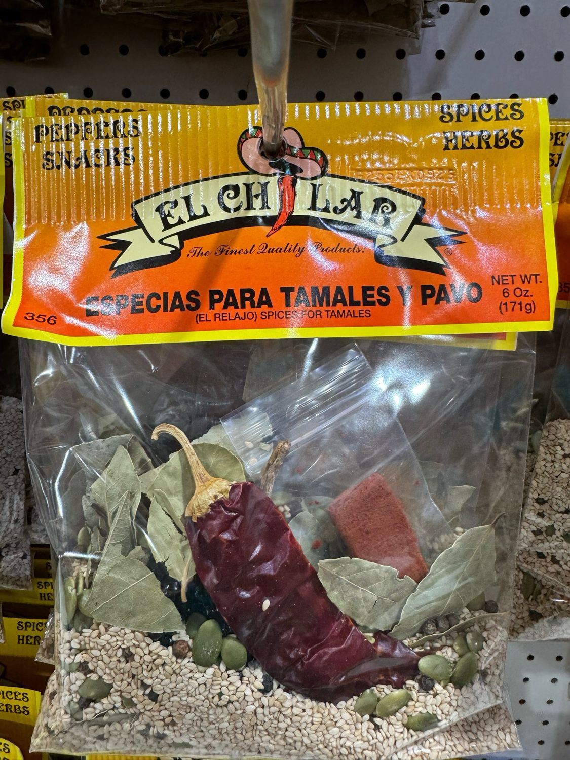 Especias para tamales 