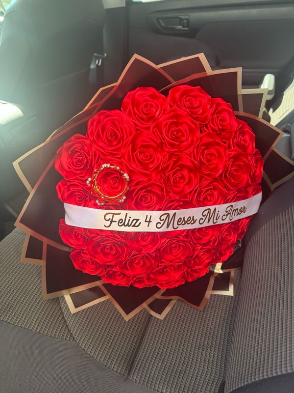 100 rosas eternas 