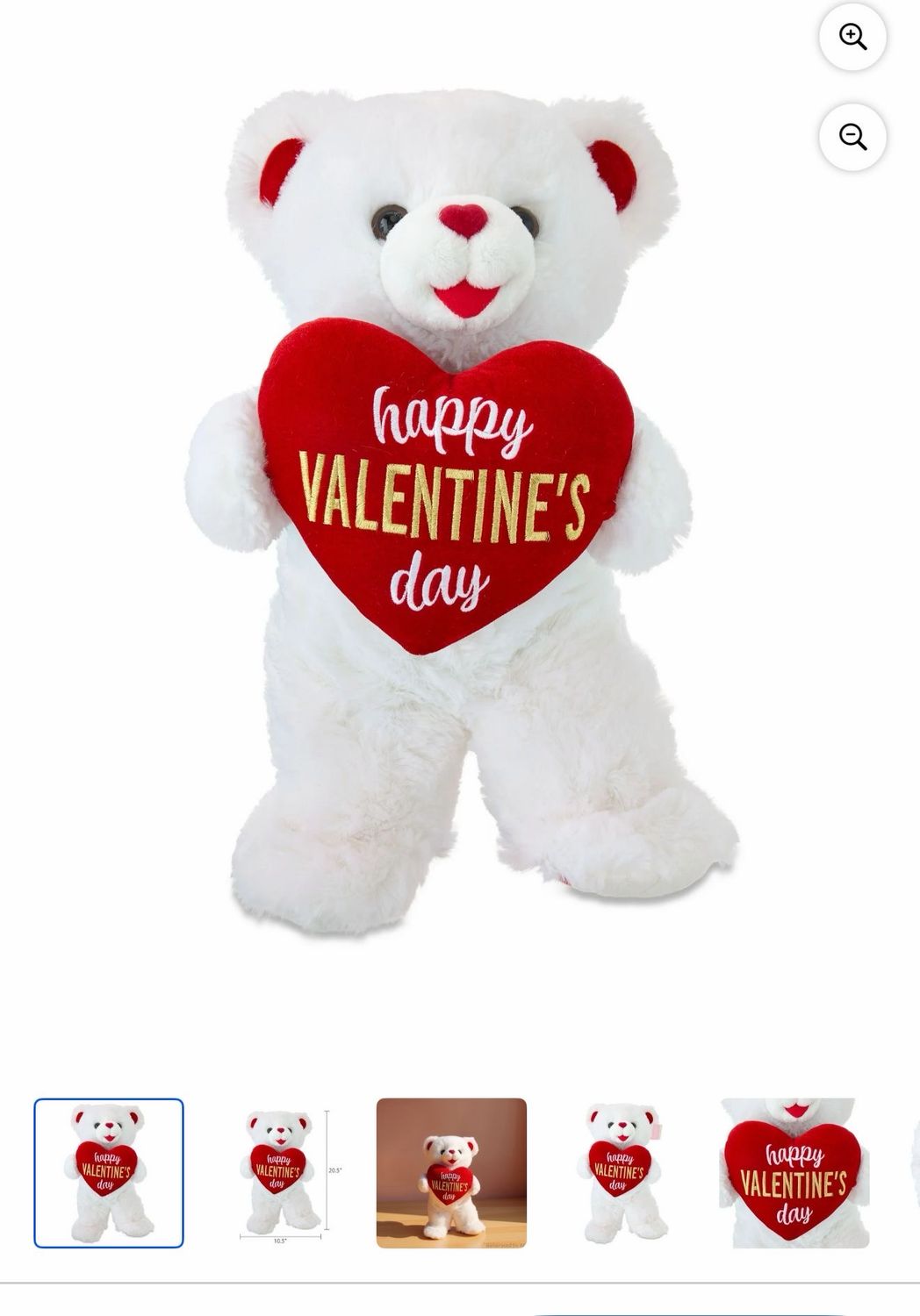 Peluche sa Valentin 