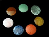 7 Chakra Healing Gemstone Disk (50mm)