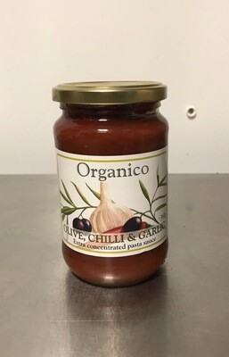 Organico Olive, Chilli and Garlic Pasta Sauce