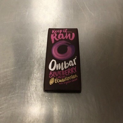 Ombar Raw Chocolate Blueberry and Acai