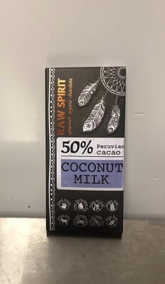 Raw Spirit Chocolate Company Coconut Milk