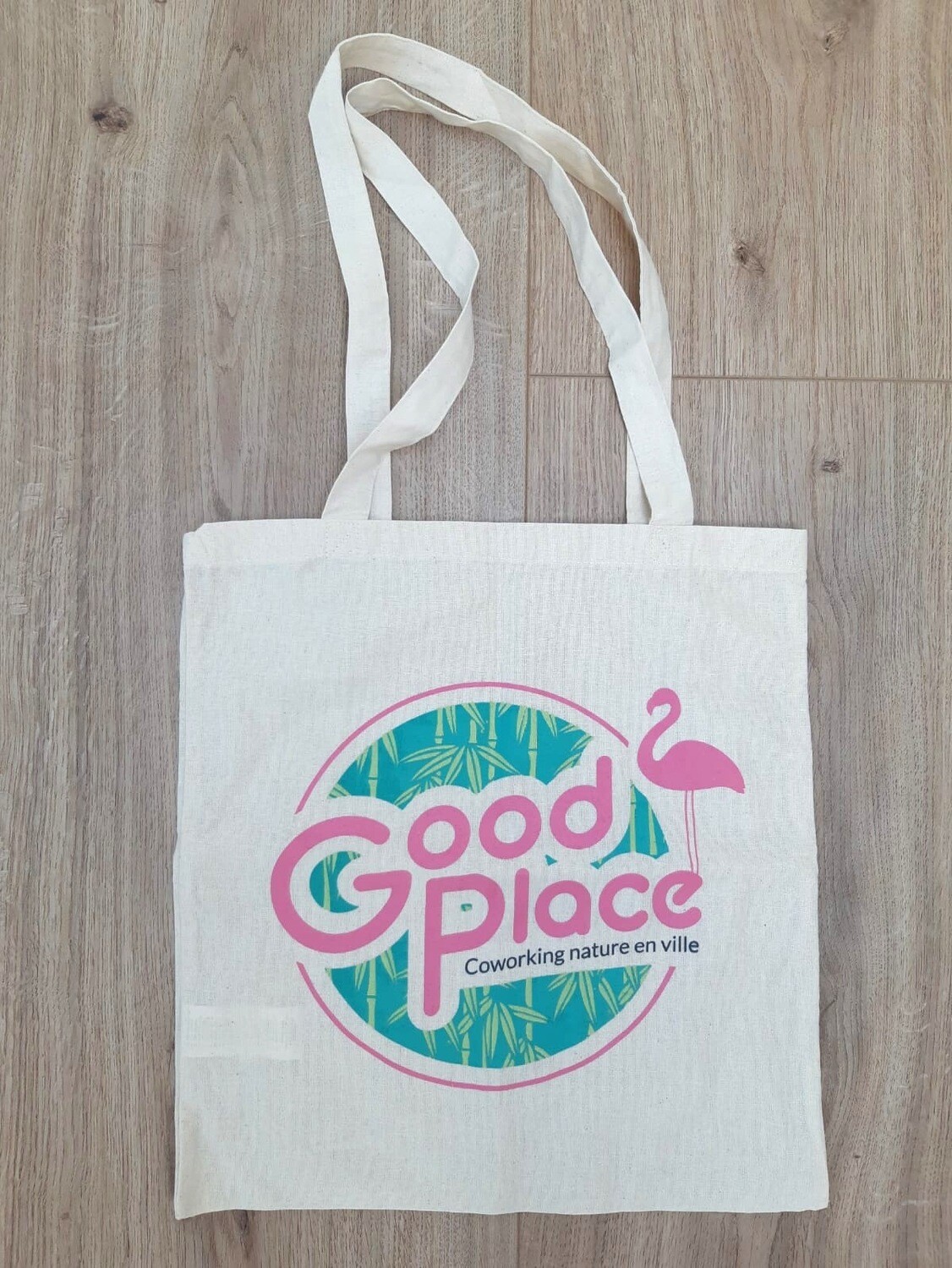 Tote-bag Good Place en coton écologique
