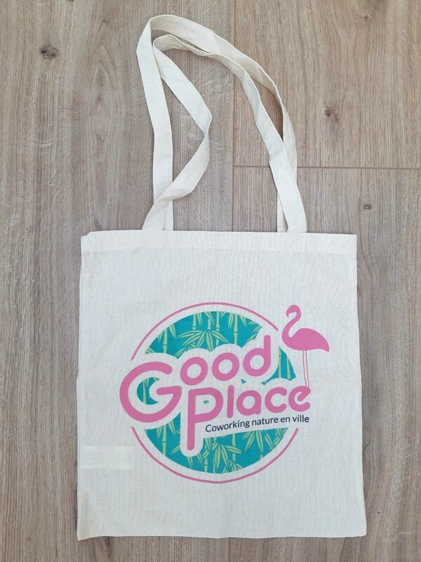 Tote-bag Good Place en coton écologique
