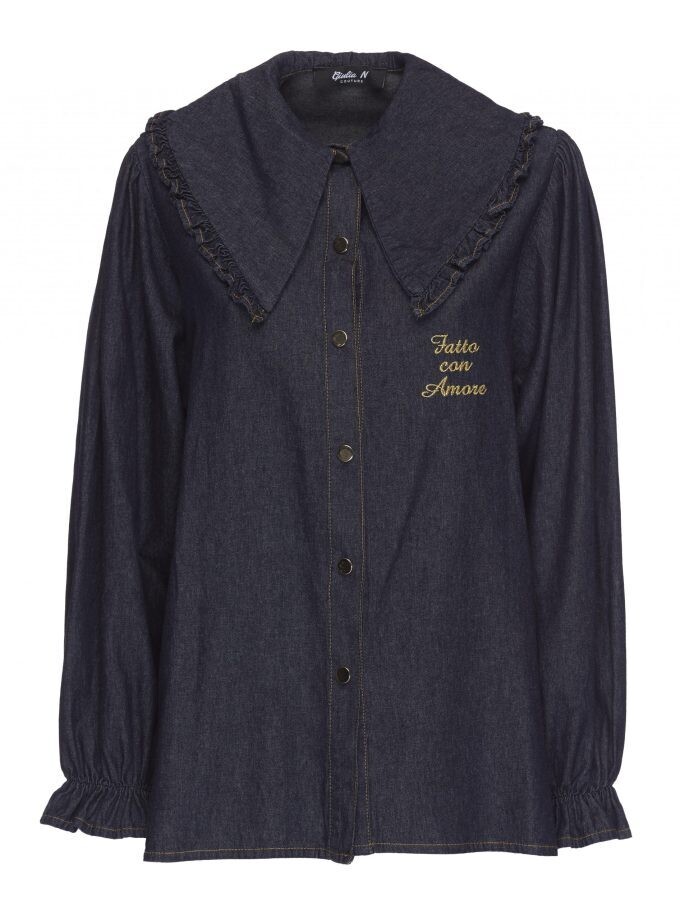 CAMICIA COLLO ARRICCIO