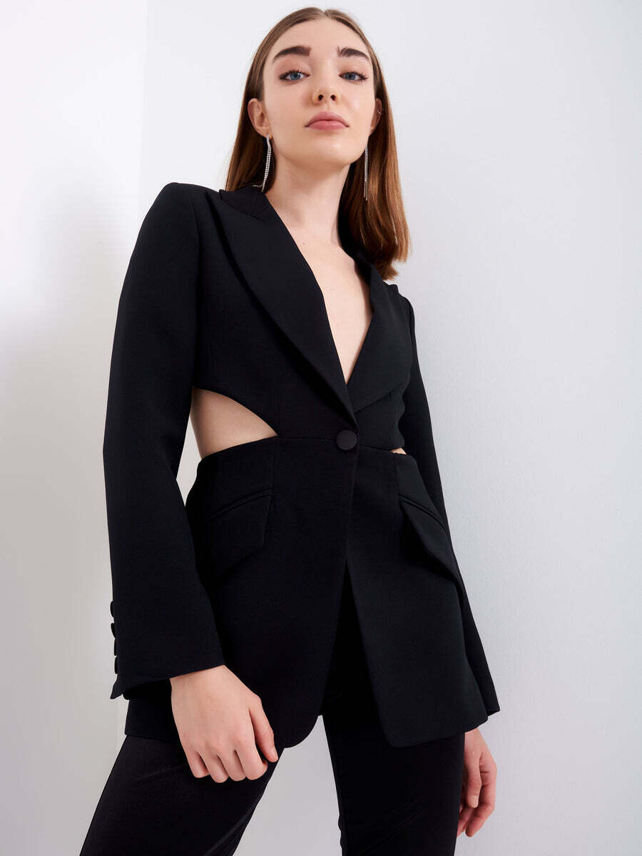 VICOLO - Blazer Cut Out SKU: TZ1048099ANER-2 Colore: nero