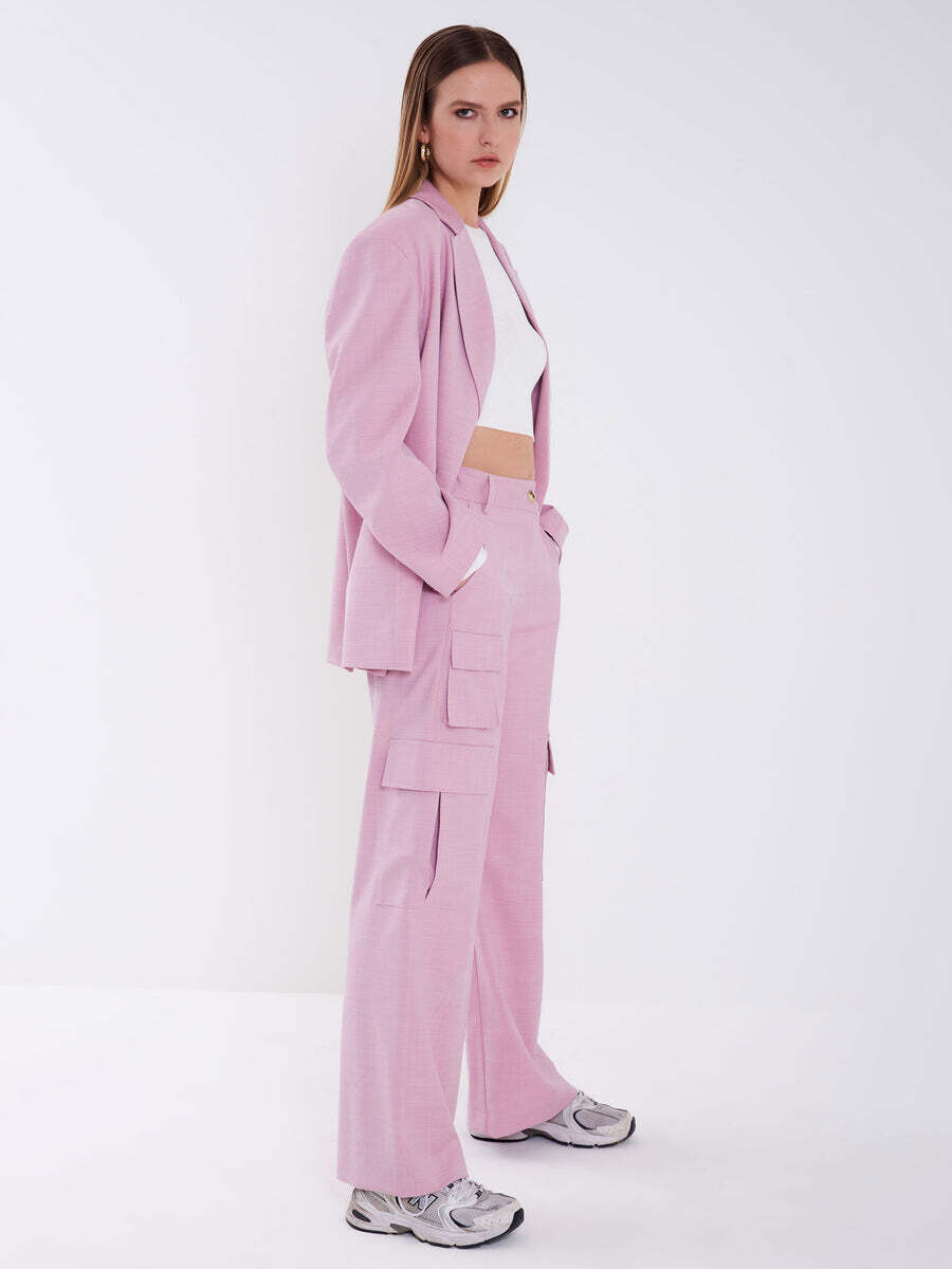 VICOLO - Pantalone Cargo Gamba Ampia
SKU: TE0053050EMAL
Colore: malva