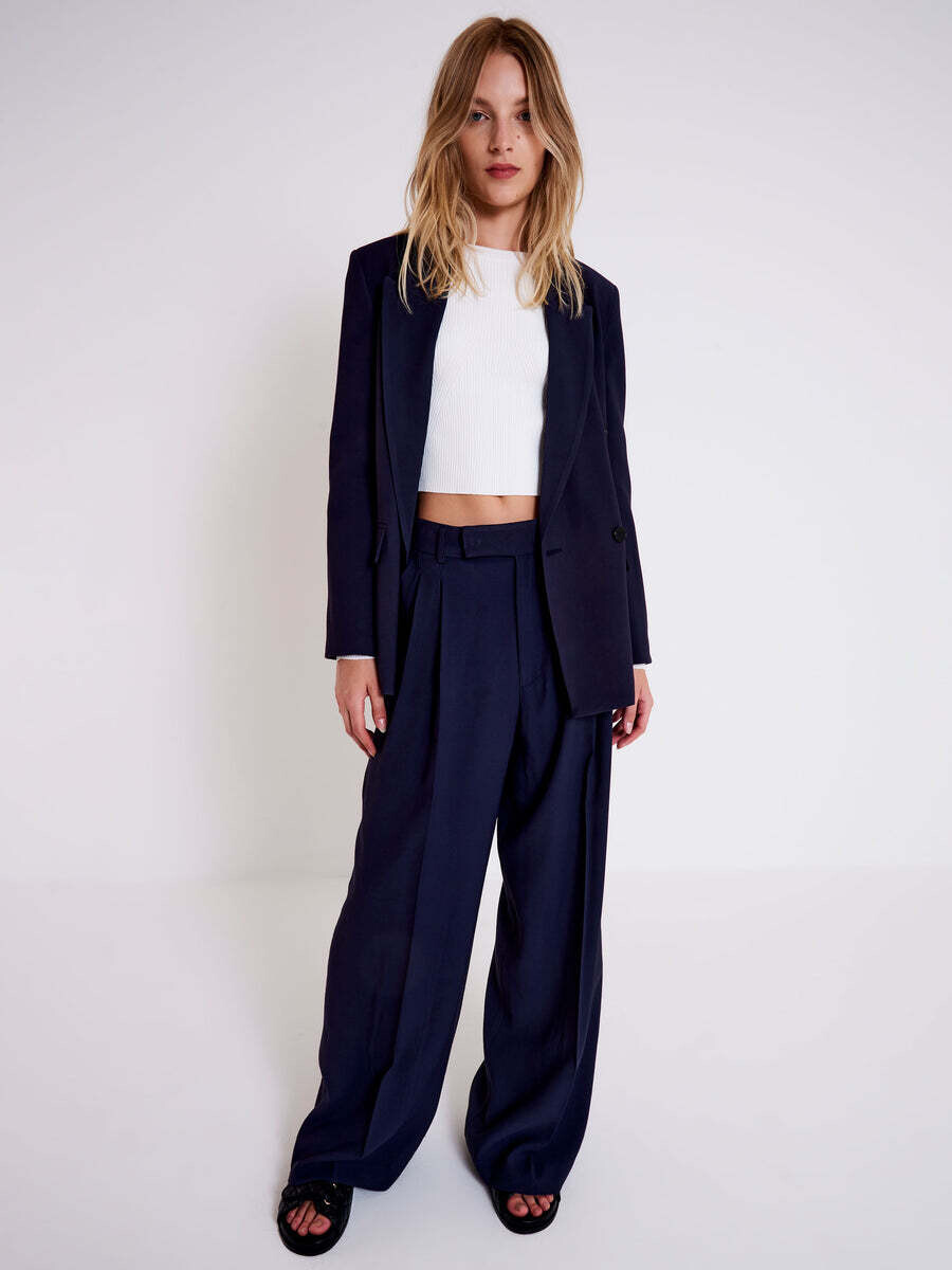 VICOLO - Pantalone Palazzo Basic
SKU: TE0169089ABLU-2
Colore: blu