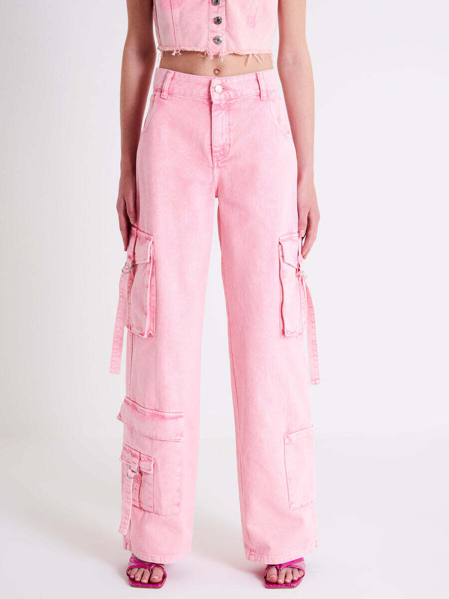 VICOLO - Jeans Cargo con Tasconi Rosa
SKU: DE5287044EFUC
Colore: rosa