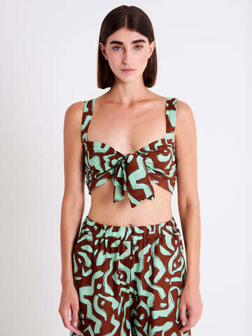 VICOLO - Top Fiocco NEW IN
Acquamarina/Coccio
SKU: TE2685072FMEN