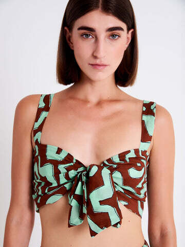 VICOLO - Top Fiocco NEW IN
Acquamarina/Coccio
SKU: TE2685072FMEN