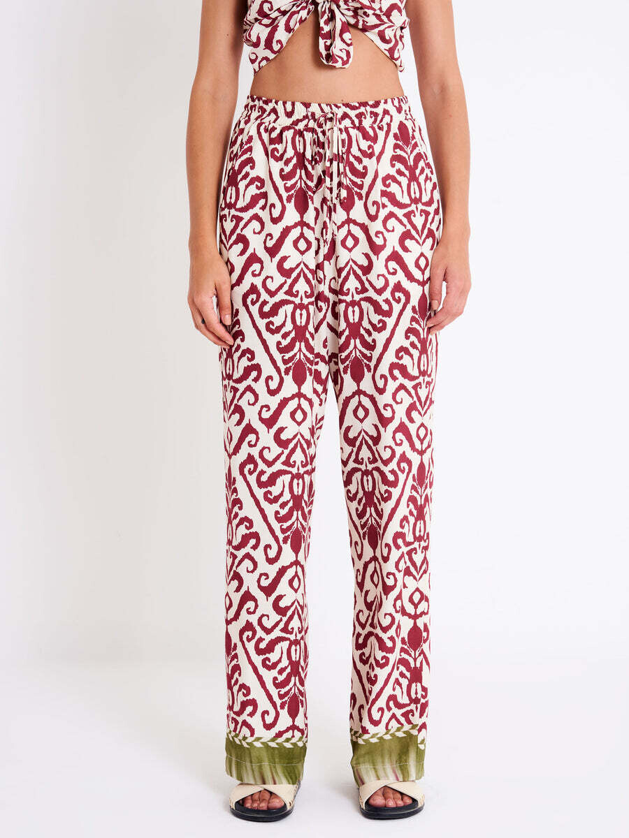 VICOLO - Pantalone Fantasia Lungo NEW IN
Bianco/Rosso India
SKU: TE2652003ABUR