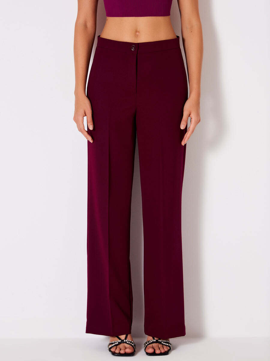 VICOLO - 
Pantalone Palazzo Basic NEW IN
Bordeaux
SKU: TR0527038RBOR-2