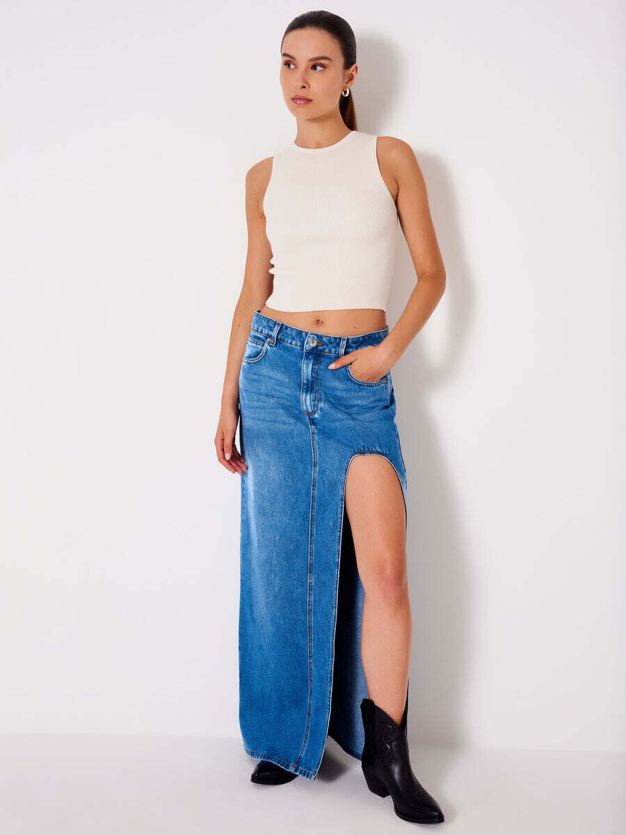 VICOLO - Gonna Longuette Cut Out NEW IN
SKU: DR5116089RBLU