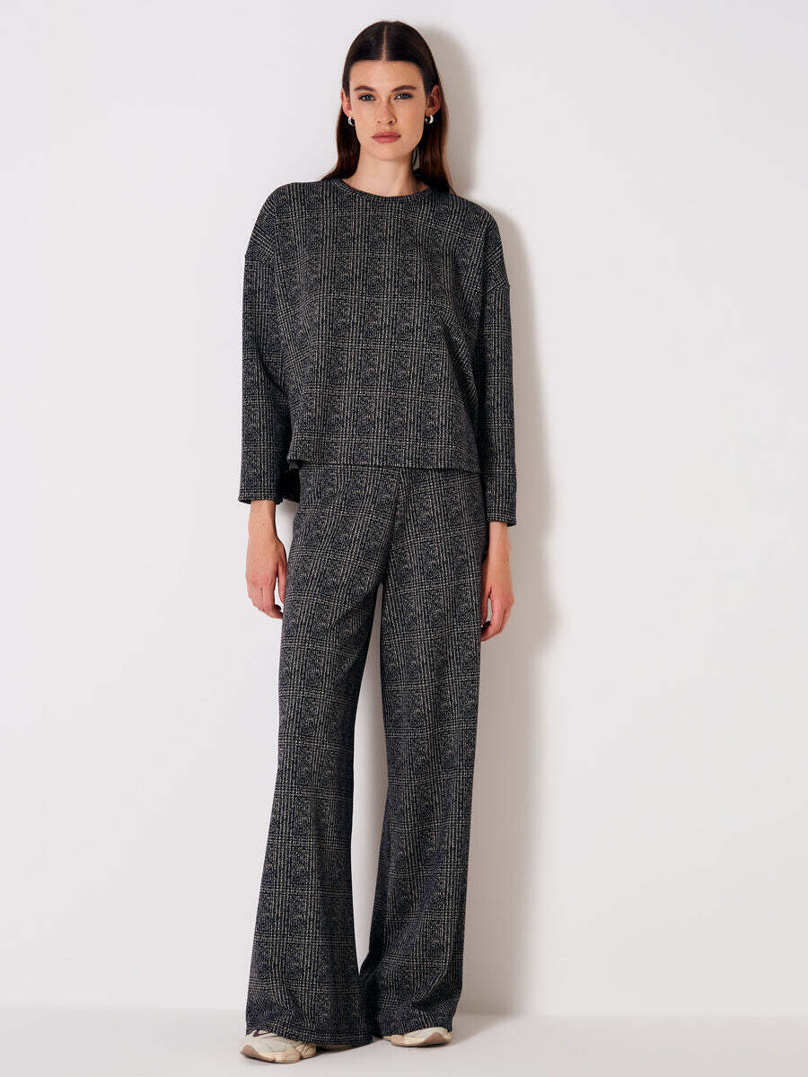 VICOLO - Pantalone Ampio Pied de Poule NEW IN
Blu/Antracite
SKU: TR0913089FBLU-1