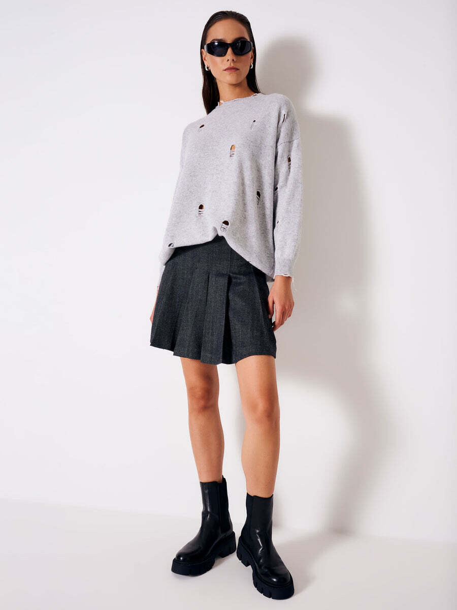 VICOLO - Minigonna Spinata a Pieghe NEW IN
Grigio
SKU: TR1318091RGRI