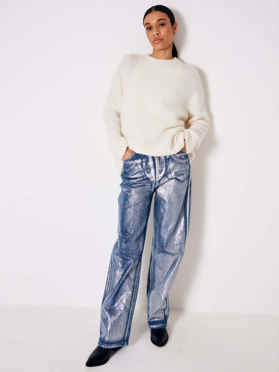 VICOLO - Pull Over Fluffy NEW IN  Bianco SKU: 33069R002ANA