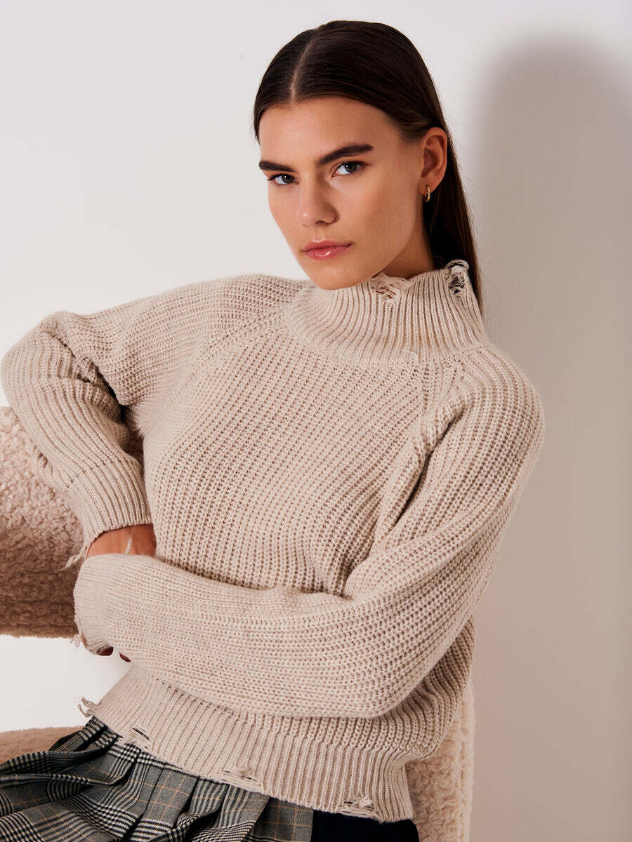 VICOLO - Pull Dolcevita con Rotture NEW IN
Intonaco
SKU: 55187R06RINT