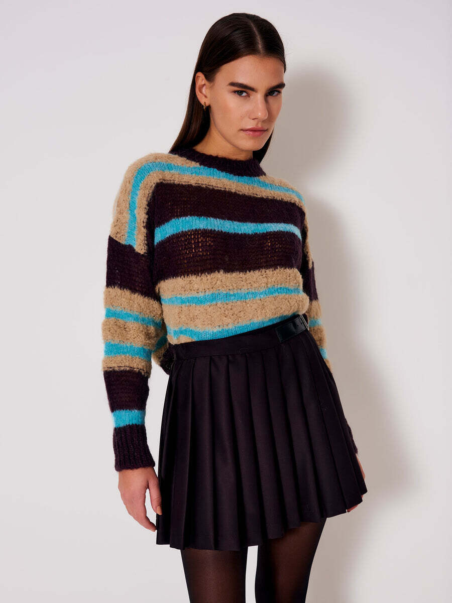 VICOLO - Girocollo Over A Righe NEW IN
Marrone/Beige/Turchese
SKU: 3066R069RMOR