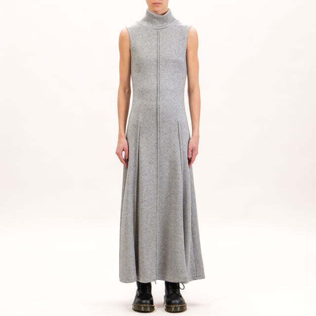 Tensione in-Abito in lurex collo montato - grigio

SKU: mo411-117061